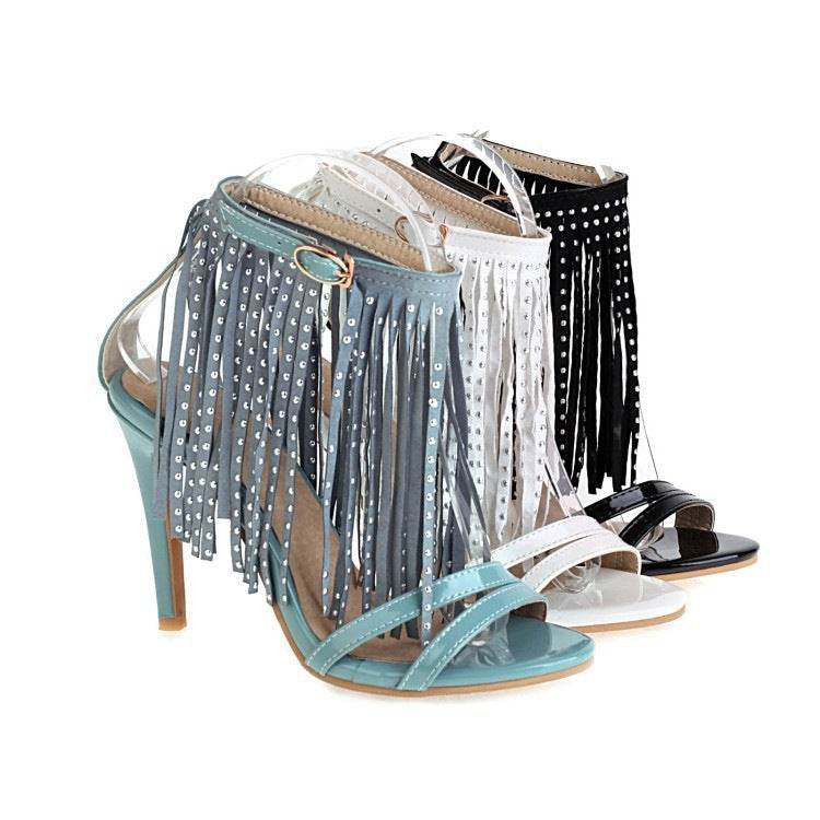 SU High Heels Sandals for Women - Elegant Round Toe in Classic Colors - Buy Center