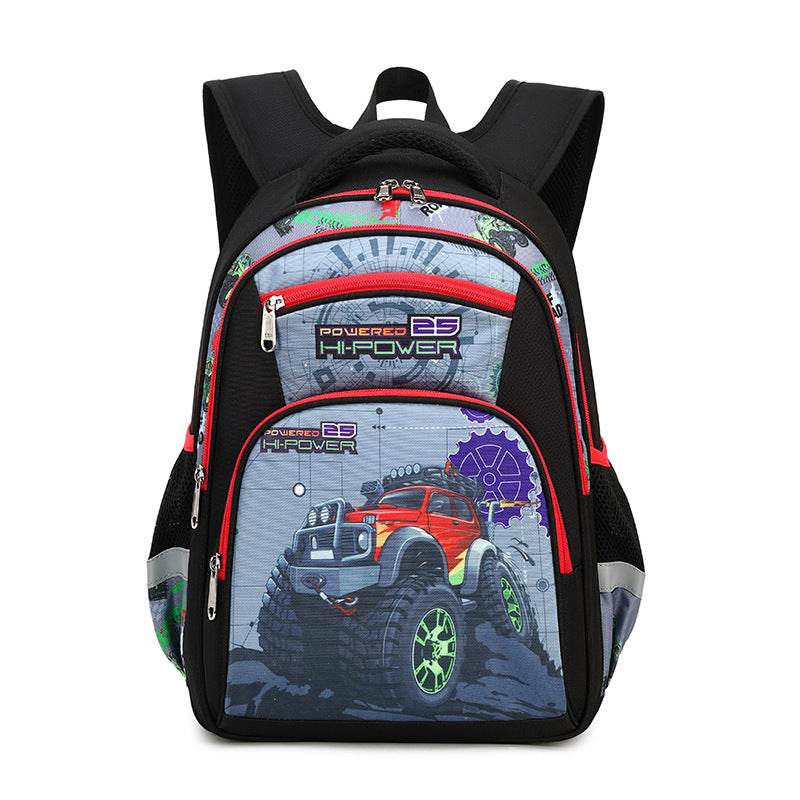 Large Capacity Children's Backpack for Boys - Fun Space Designs 2025 - Buy Center