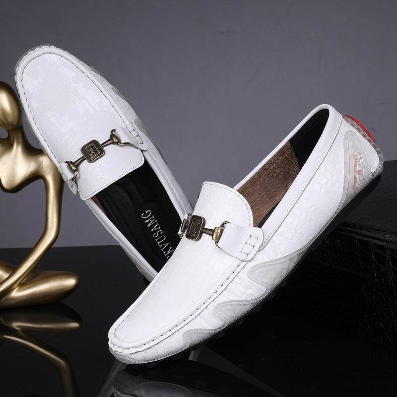 Buycenter First Layer Cowhide Casual Shoes for Men - Stylish, Breathable Comfort - Buy Center
