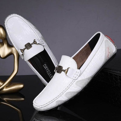 Buycenter First Layer Cowhide Casual Shoes for Men - Stylish, Breathable Comfort - Buy Center