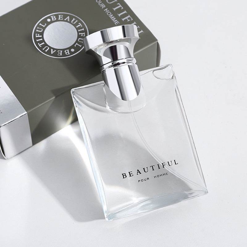Men's Durable Natural Perfume - Fresh Wood & Tea Scent, 50ml for All-Day Wear - Buy Center