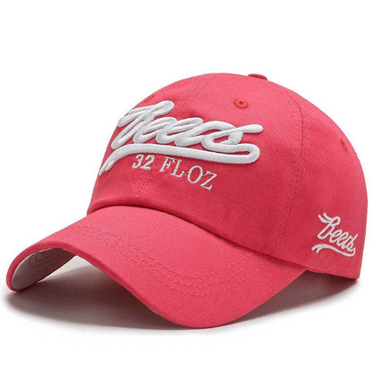 Women's Casual Outdoor Hat - Adjustable Fit with Stylish Embroidery - Buy Center