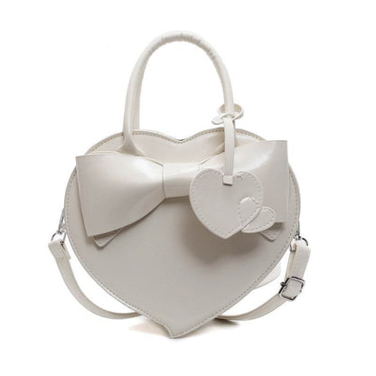 Buycenter Bow Heart Crossbody Bag - Fashionable Portable Messenger Bag - Buy Center