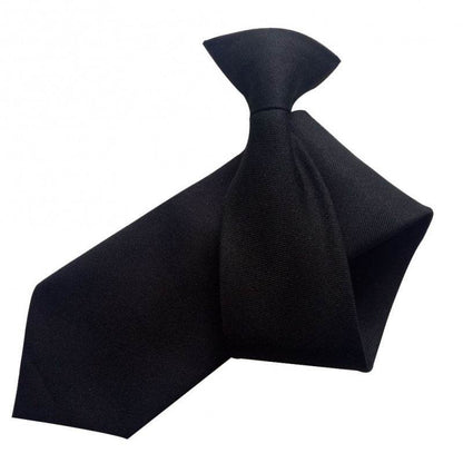Security Check Tie - Premium Black Arrow Design for Weddings & Funerals - Buy Center