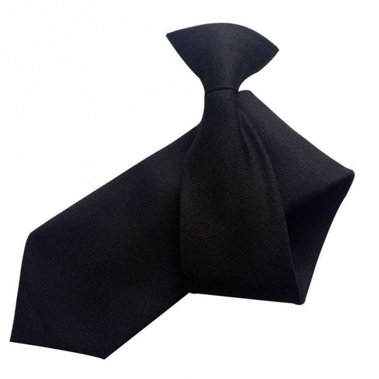 Security Check Tie - Premium Black Arrow Design for Weddings & Funerals - Buy Center