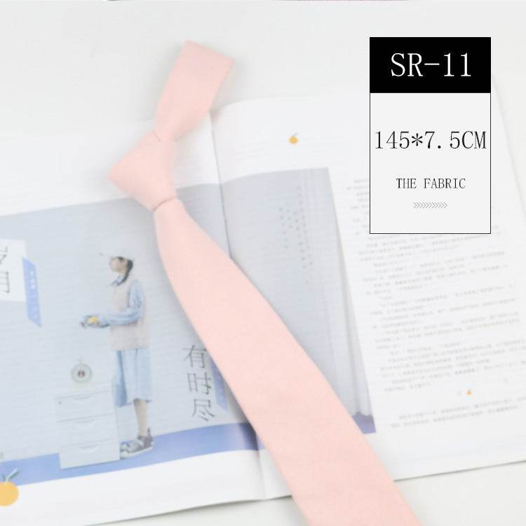 Korean Style Unisex Suede Bow Tie - Trendy Casual Accessory 2025 - Buy Center