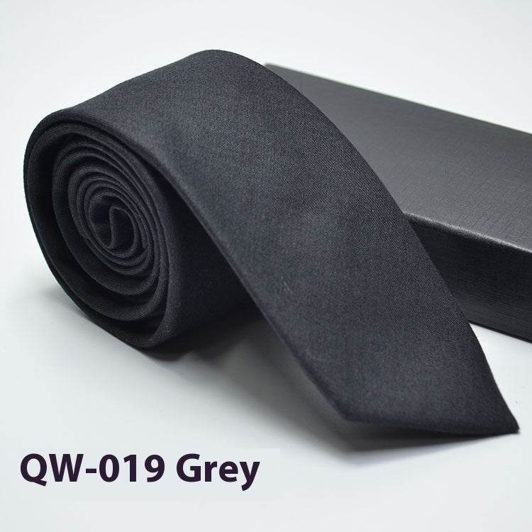 Elegant Men's Super Narrow Bow Tie - Trendy Wool-like Cotton Stripes - Buy Center