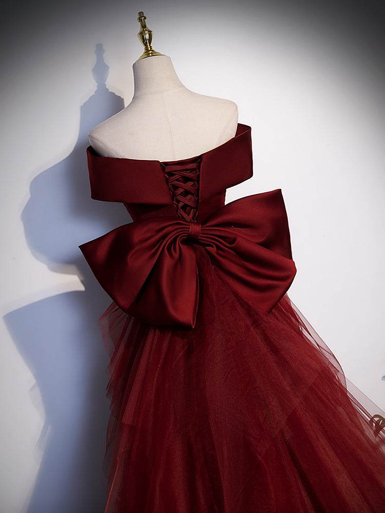 Buycenter Fish Tail Toast Dress for Brides - Elegant One Shoulder Evening Wear - Buy Center