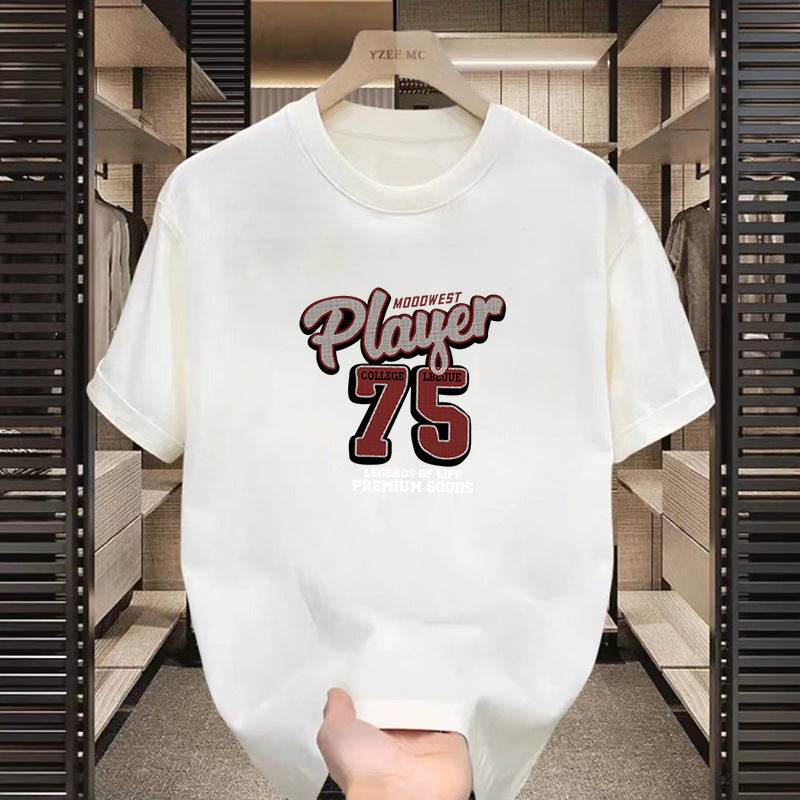 Buycenter High Street Printed Motorcycle T-Shirt - Short Sleeve for Casual Style - Buy Center