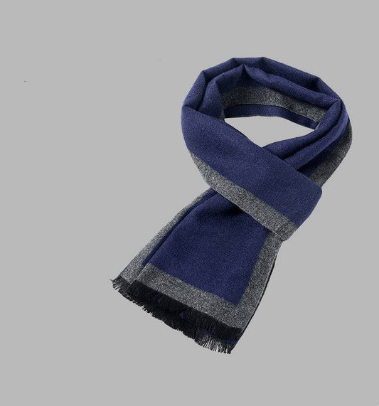 Men's Fashion Simple Brushed Warm Scarf - Premium Stylish Accessory 2025 - Buy Center