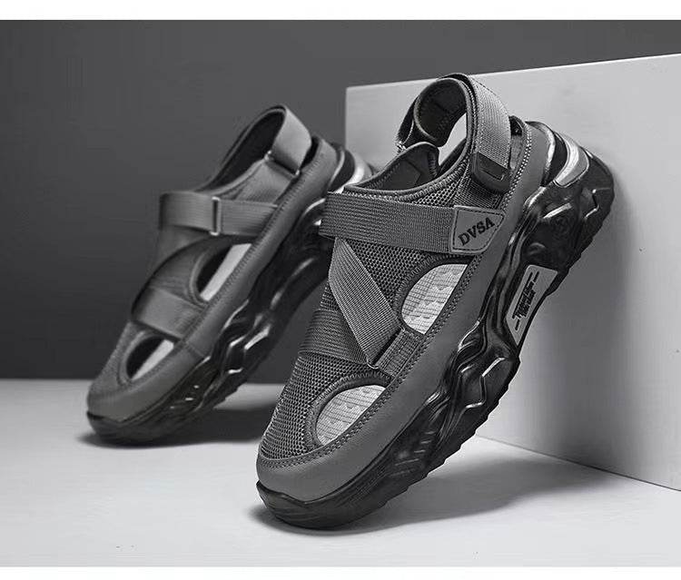 Lightweight Men's Summer Platform Sandals - Non-Slip Breathable Mesh - Buy Center