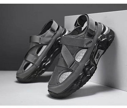 Lightweight Men's Summer Platform Sandals - Non-Slip Breathable Mesh - Buy Center