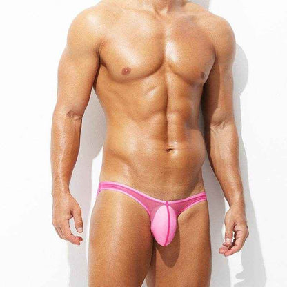 Ultra-Thin Ice Silk Briefs for Men - U-Pouch Design, Breathable Comfort