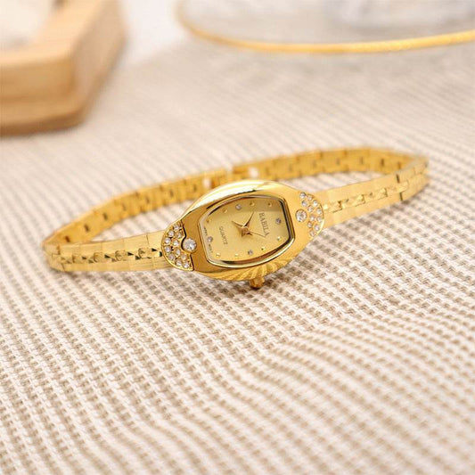Buycenter Women's Vintage Pineapple Pattern Dress Watch - Alluvial Gold Style - Buy Center
