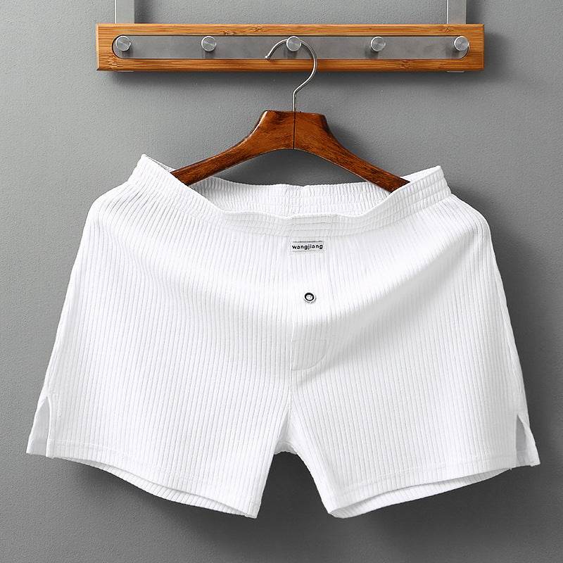 Men's Cotton Sports Shorts - Breathable Comfort in Solid Colors - Buy Center