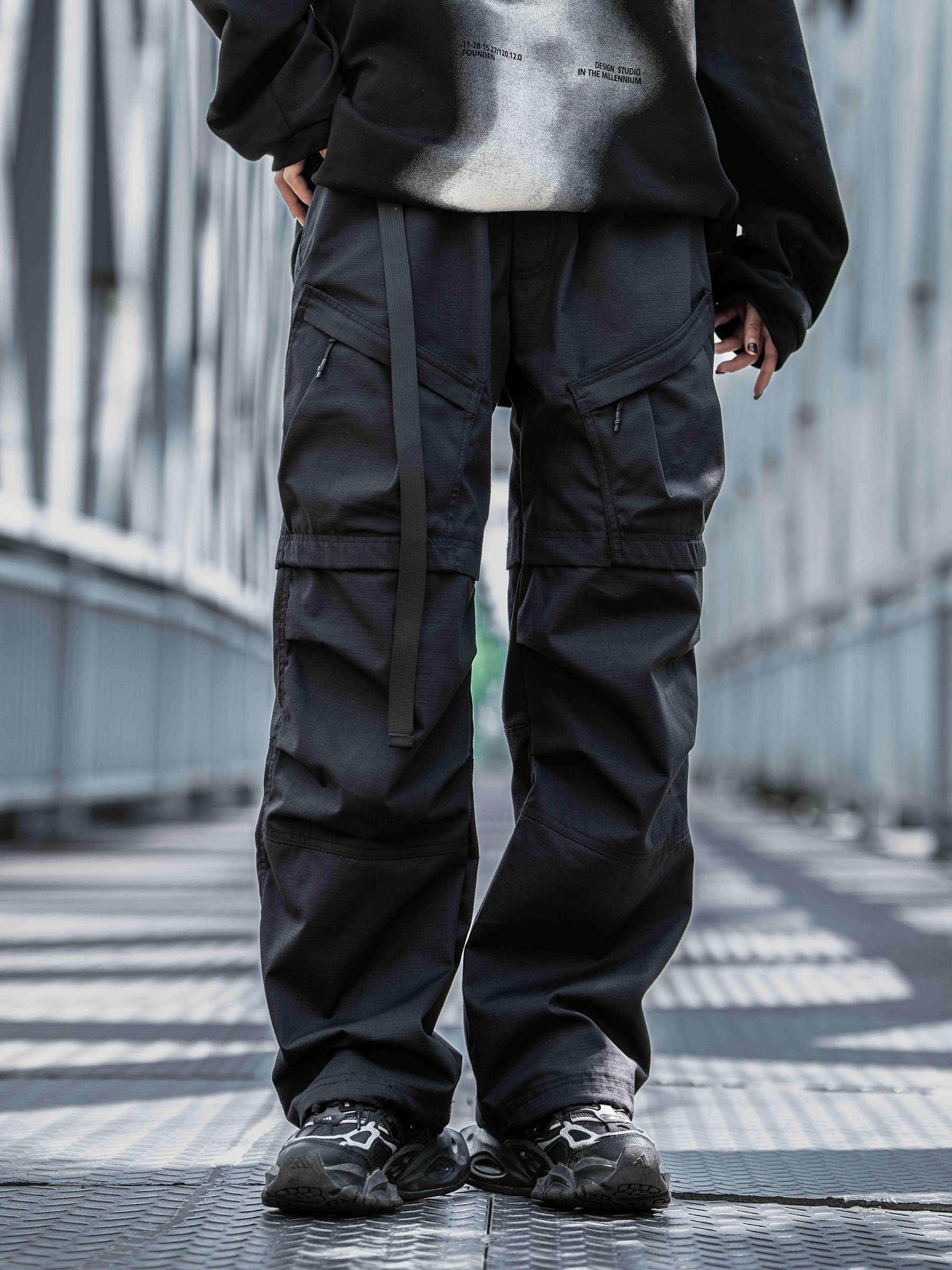 Men's Multi-Pocket Cargo Pants - Stylish & Versatile Straight Fit 2025 - Buy Center