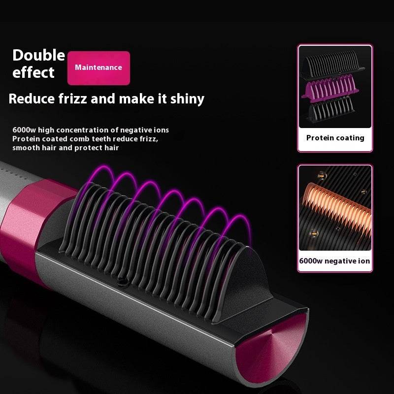 Anion Wireless Rechargeable Straightening Comb - Dual-Purpose Hair Tool - Buy Center