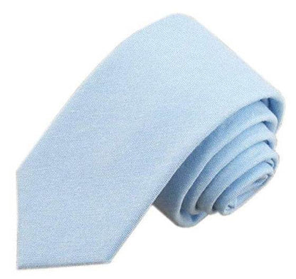 Casual Cotton and Linen Men's Narrow Tie - Stylish 6cm for Any Occasion - Buy Center