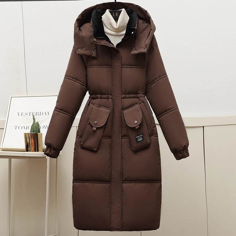 Women's Plus Size Cotton Padded Jacket - Stylish Overknee Winter Coat - Buy Center