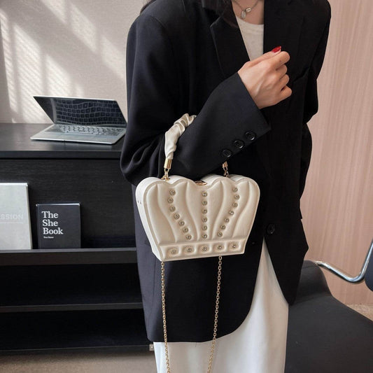 Buycenter Crown Handbags - Elegant Luxury Shoulder Messenger Bag - Buy Center