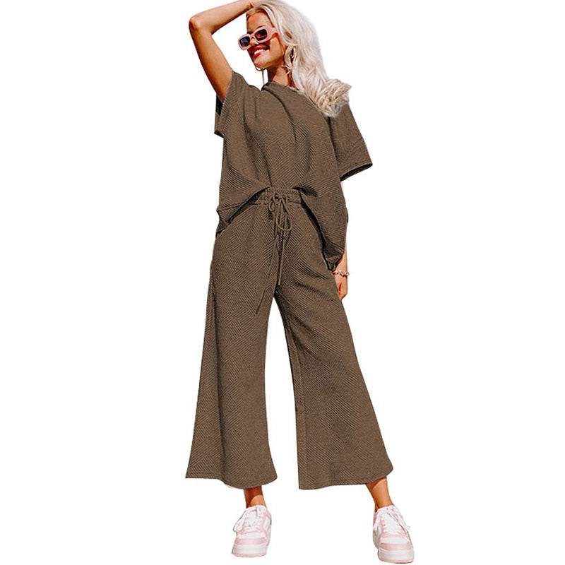 Buycenter Summer Casual Suit for Women - European Style Sportswear - Buy Center