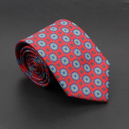 Super Soft Bohemian Silk Ties - Stylish 75mm Neckties for Any Occasion - Buy Center