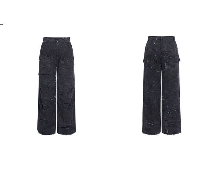 Heavy Industry Pleated Jeans - Vintage Style for Modern Men, Sizes S-XL - Buy Center