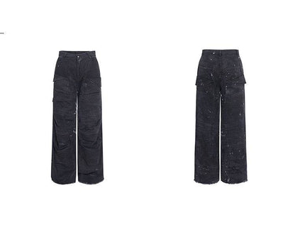 Heavy Industry Pleated Jeans - Vintage Style for Modern Men, Sizes S-XL - Buy Center