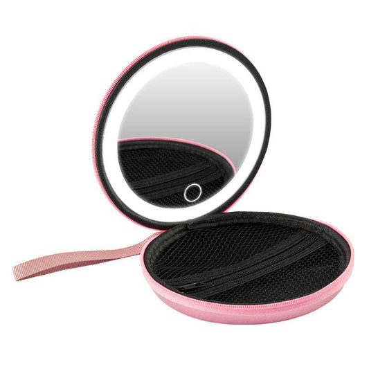 Large Round Black Bag for Face Skin Care - Stylish & Spacious Organizer - Buy Center
