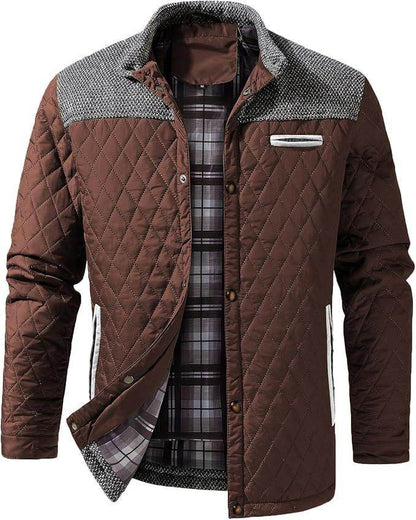 Stylish Color Matching Casual Jacket for Men - Trendy Men's Fashion 2025 - Buy Center