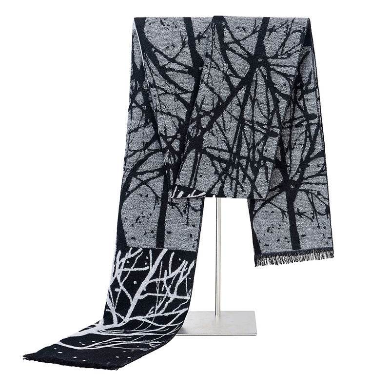 Men's Fashion Simple Brushed Warm Scarf - Premium Stylish Accessory 2025 - Buy Center