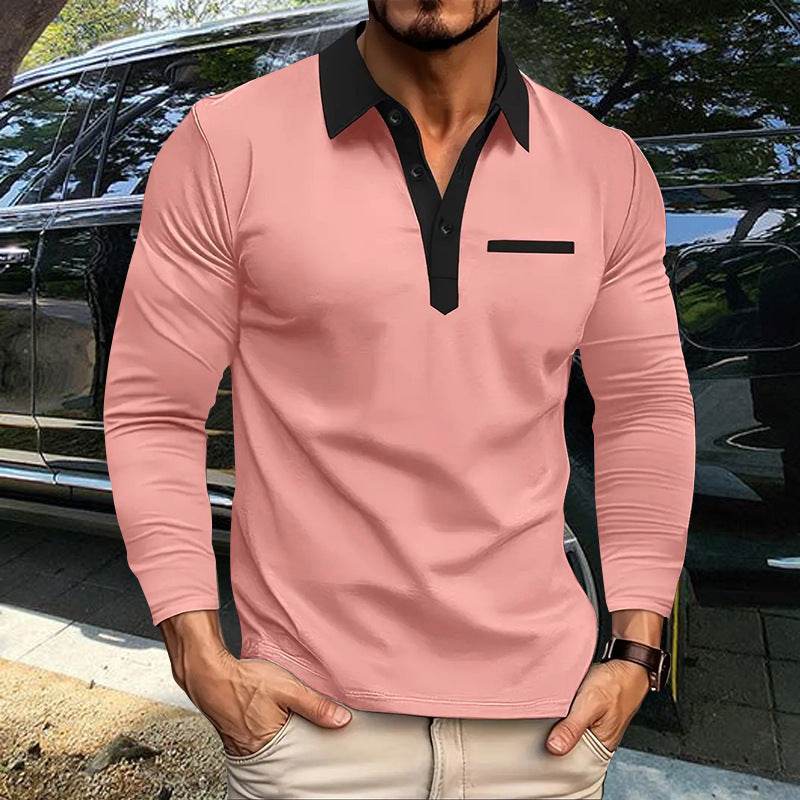 Buycenter Slim Fit Long Sleeve Top - Asymmetric Style in Multiple Colors - Buy Center