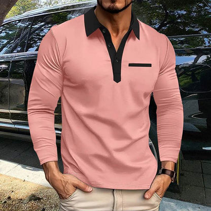 Buycenter Slim Fit Long Sleeve Top - Asymmetric Style in Multiple Colors - Buy Center