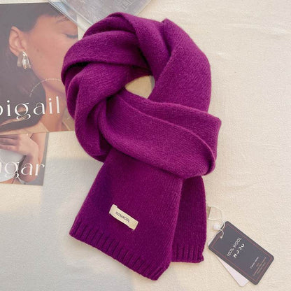 Women's Pure Wool Scarf - Cozy Wraps in Stylish Tie-Dye Colors - Buy Center