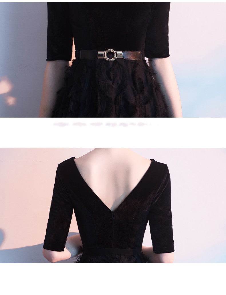 Buycenter Black Evening Dress for Women - Elegant, Slim Fit Style - Buy Center