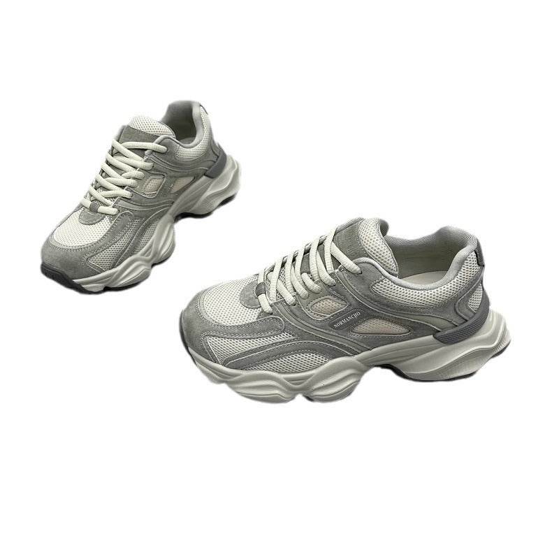 Thick Bottom Paris Dad Shoes - Lightweight Exercise Footwear for Modern Style - Buy Center
