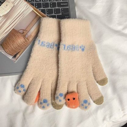 Fleece-Lined Women's Touch Screen Gloves - Cozy and Stylish Winter Accessory - Buy Center