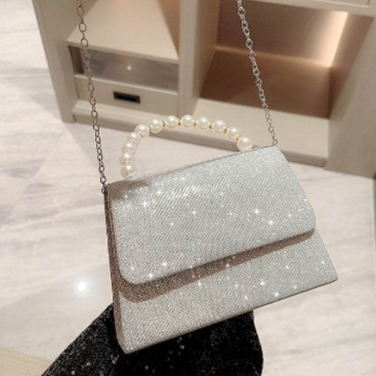 Buycenter Women's Rhinestone Evening Clutch - Elegant Banquet Bag - Buy Center