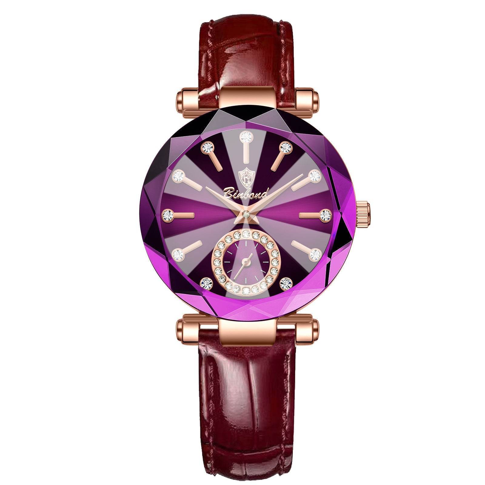 Niche Women's Waterproof Quartz Watch - Stylish Rose Gold Design 2025 - Buy Center