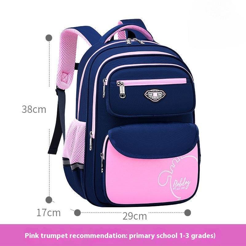 Large Capacity Lightweight Schoolbag - Cute Animal Print for Boys 2025 - Buy Center