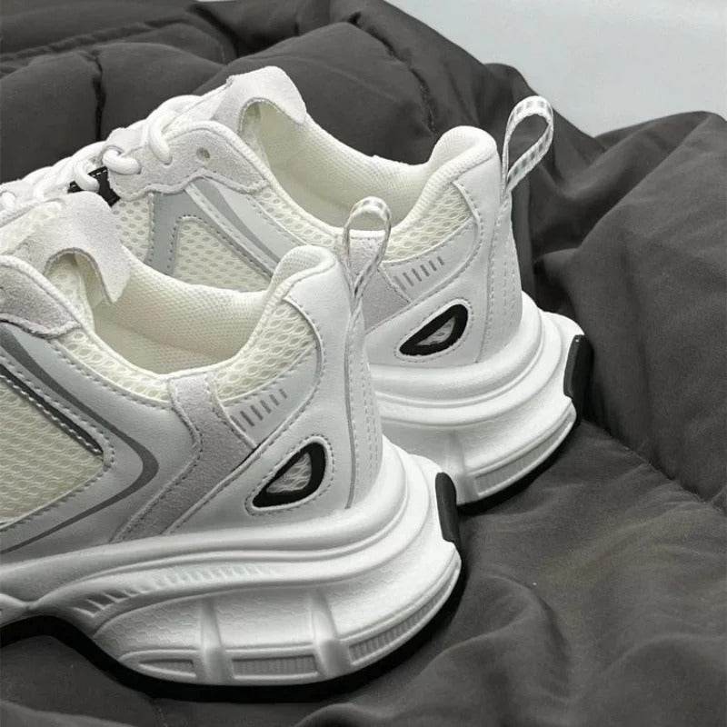 Polar Wave Breathable Mesh Platform Shoes - Casual Wedge Design 2025 - Buy Center