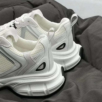 Polar Wave Breathable Mesh Platform Shoes - Casual Wedge Design 2025 - Buy Center