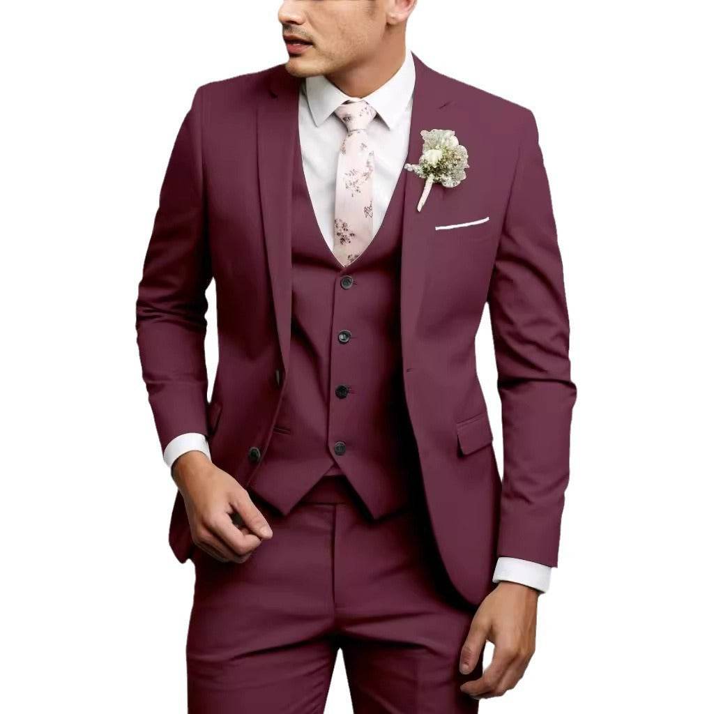 Men's Casual Two Button Suit Set - Stylish Comfort for Every Occasion - Buy Center