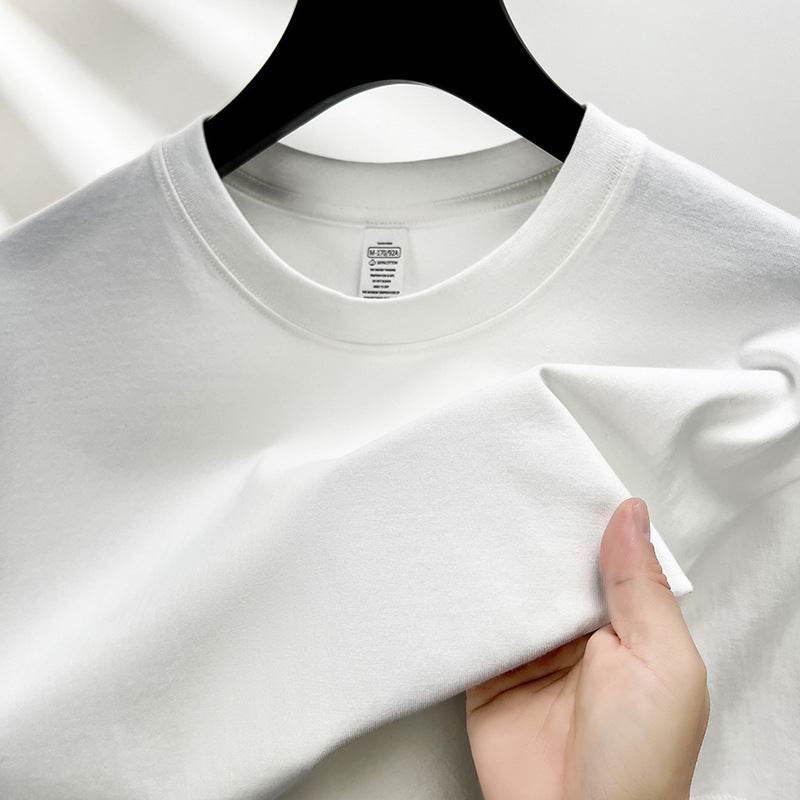230g Cotton Short-Sleeved T-Shirt for Men - Stylish Casual Wear 2025 - Buy Center