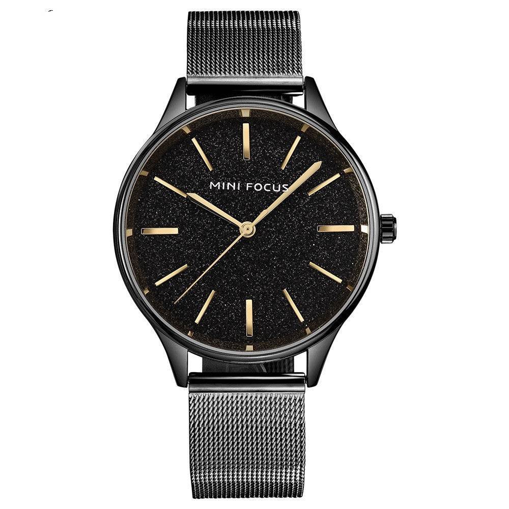 Buycenter Women's Quartz Dress Watch - Fashionable Gold & Black Styles - Buy Center