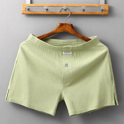 Men's Cotton Sports Shorts - Breathable Comfort in Solid Colors - Buy Center