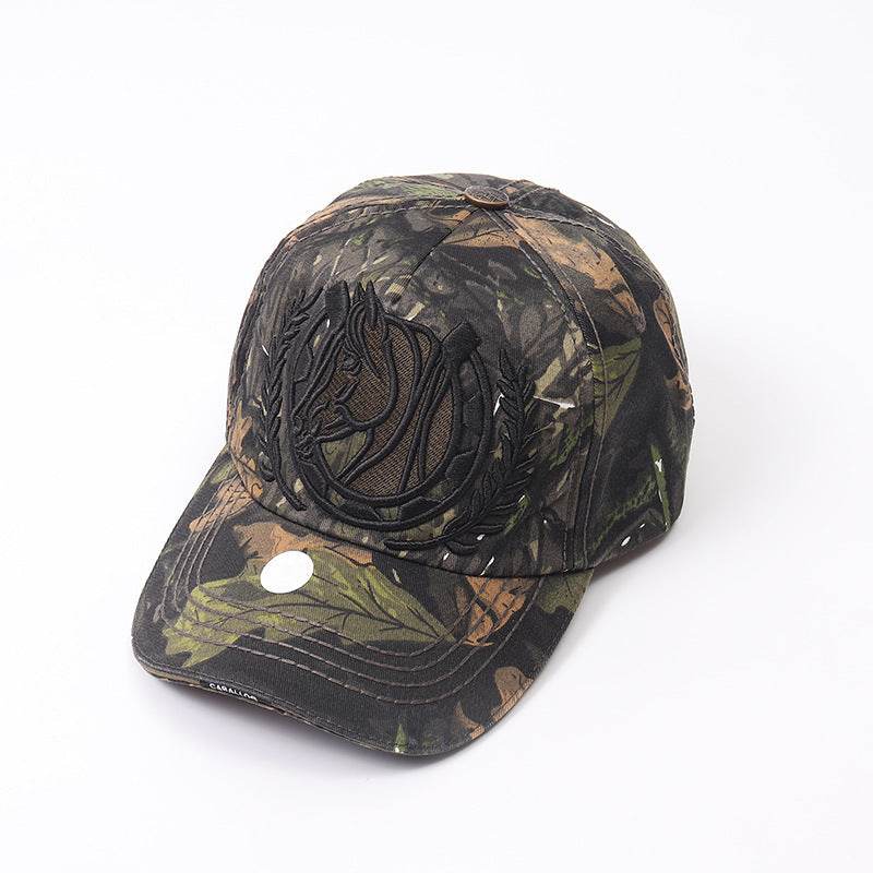 Unisex Letter Embroidery Baseball Cap - Trendy Graffiti Style for 2025 - Buy Center