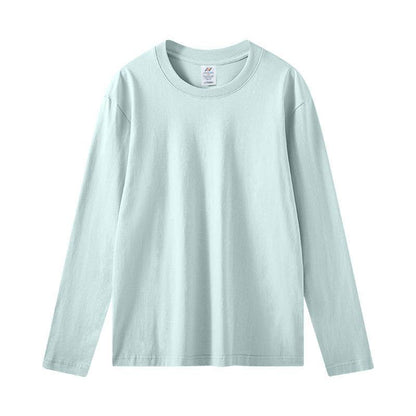 Cotton Long Sleeve Casual Top - Comfortable, Versatile White Striped Style - Buy Center