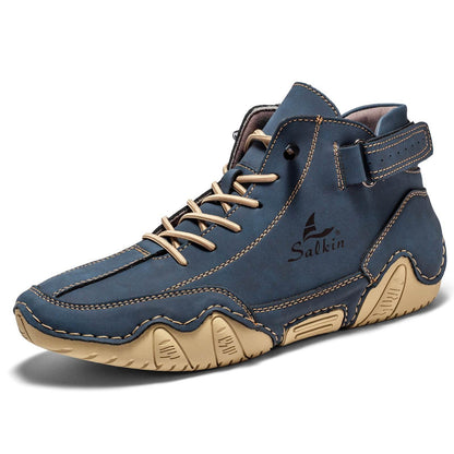 Octopus Men's High-Top Martin Ankle Boots - Stylish & Comfortable Casual Shoes - Buy Center
