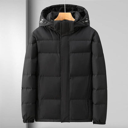 Men's Winter Down Jacket - Cozy Hooded Design for Stylish Warmth - Buy Center